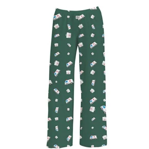 BRIEF INSANITY Lounge Pajama Pants Nurse Life Doctor Small Unisex NWT - Picture 1 of 10